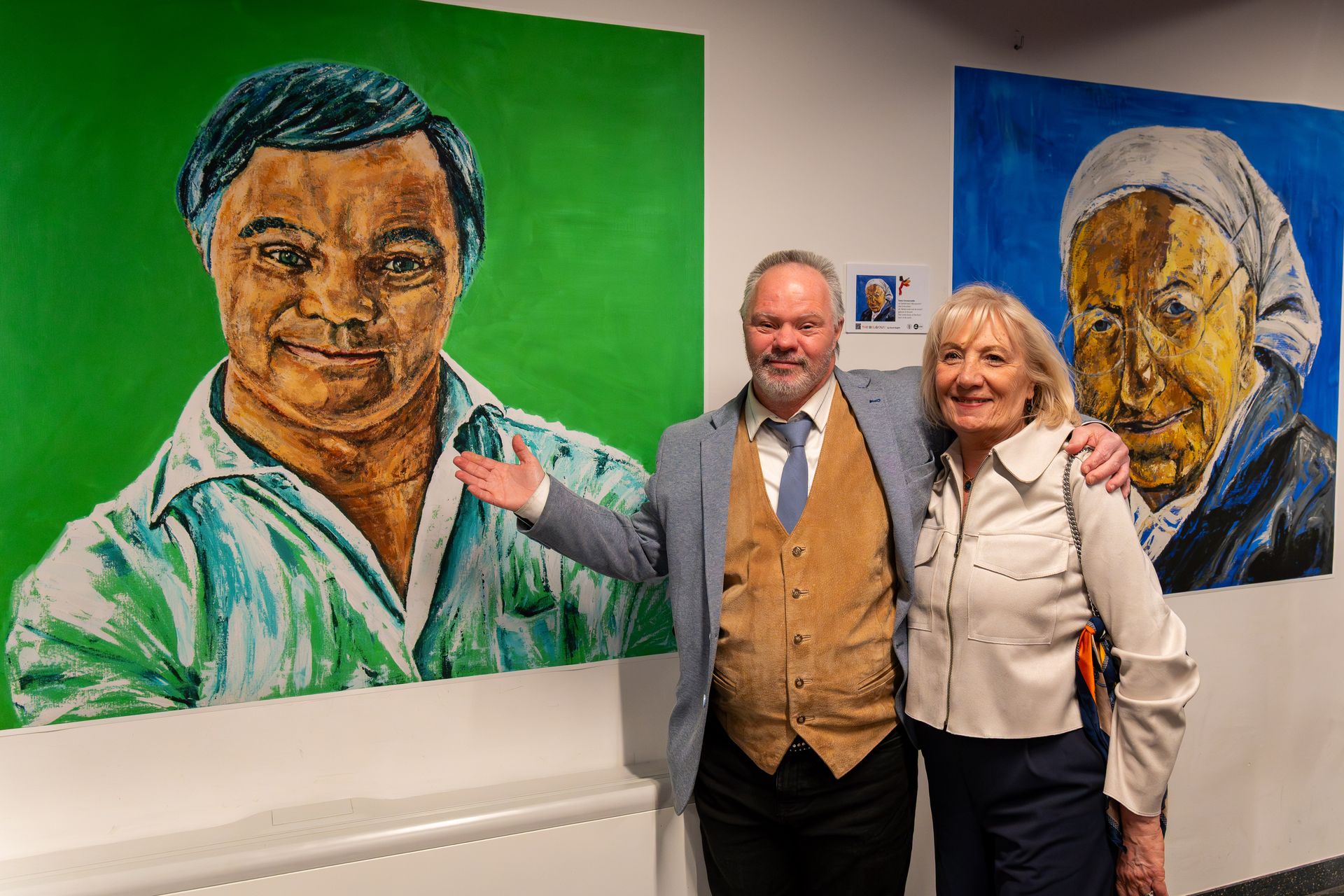 Vernissage de l’exposition The Belgious by Paula Raiglot